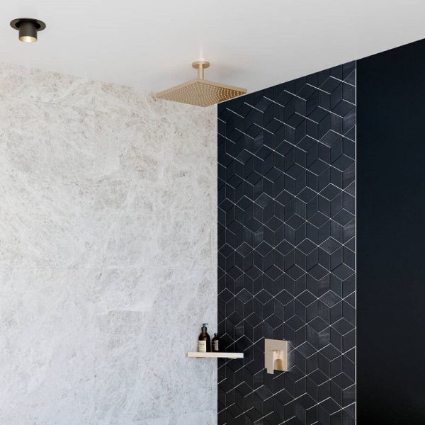 Металлическая полка Hansgrohe AddStoris 41741140 угловая Шлифованная бронза