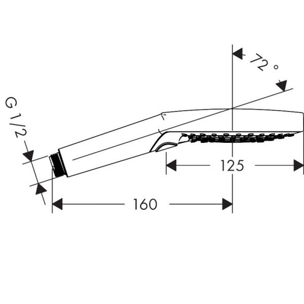Душевая система Hansgrohe Croma 27961670