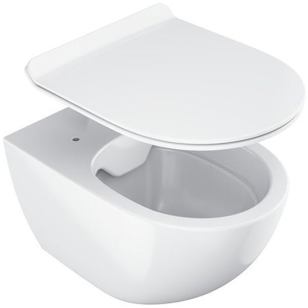 Сиденье для унитаза Ravak Vita Slim X01861 Белое с Микролифтом