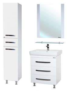 Зеркало Bellezza Рокко 80см белый 00000001232