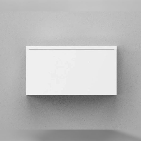 Тумба подвесная без столешницы Velvex Unit tp.UNI.50.1Y белый глянец, 50 см