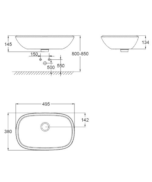 Раковина Grohe Eurostyle 39216000 50 см