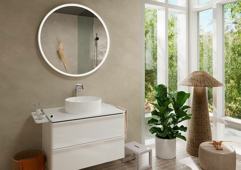Смеситель для раковины Hansgrohe Tecturis S 73370000 Хром