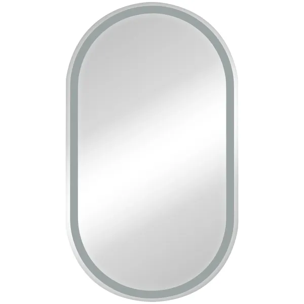 Зеркало-шкаф Reflexion Black 45 RF2003BL с  подсветкой 45х85