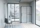 Душевой уголок Vincea Slim Soft 130x90 VSR-1SS9013CLB профиль Черный стекло прозрачное