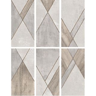 Плитка Azori 00-00109519 настенная GLOBAL GEOMETRY 31,5х63 (1.79м2/87.71м2/49уп)