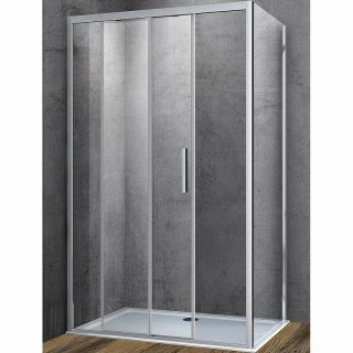 Душевой уголок Vincea Soft 160x80 VSR-3SO8016CL профиль Хром стекло прозрачное Душевой уголок Vincea Soft 160x80 VSR-3SO8016CL профиль Хром стекло прозрачное