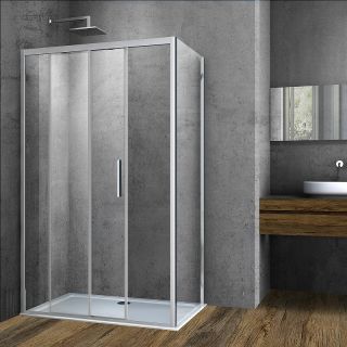 Душевой уголок Vincea Soft 160x80 VSR-3SO8016CL профиль Хром стекло прозрачное Душевой уголок Vincea Soft 160x80 VSR-3SO8016CL профиль Хром стекло прозрачное