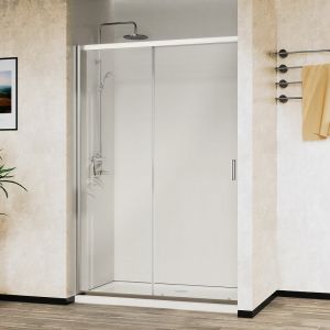 Душевая дверь Vincea City 100 VDS-5CT100CL профиль Хром стекло прозрачное