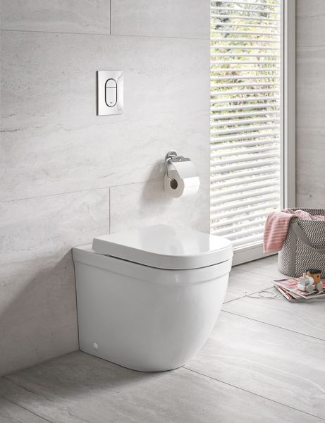 Сиденье для унитаза с микролифтом, GROHE Euro Ceramic, альпин-белый, (39330001)
