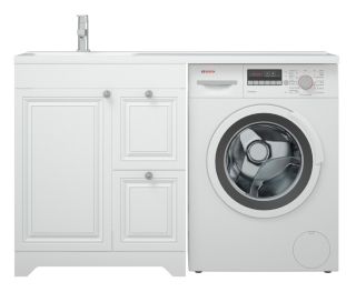 Тумба под раковину для стиральной машины Corozo Леон Z2 70см белый SD-00000726 Тумба под раковину для стиральной машины Corozo Леон Z2 70см белый SD-00000726