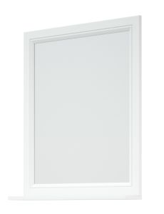 Зеркало с полкой Corozo Каролина 70см белый SD-00000925