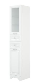 Пенал Corozo Каролина Z2 35см с бельевой корзиной белый SD-00000924