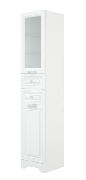 Пенал Corozo Каролина Z2 35см с бельевой корзиной белый SD-00000924
