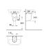 Полупьедестал для раковины Grohe Bau  Ceramic 39426000 белый