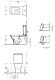 Унитаз-компакт Serel Diagonal DG02SL сиденье Silent Close белый
