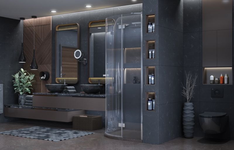 Душевой уголок Ambassador Diamond 12011102 100x100см хром/прозрачное