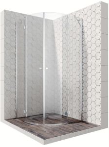 Душевой уголок Ambassador Diamond 12011102 100x100см хром/прозрачное