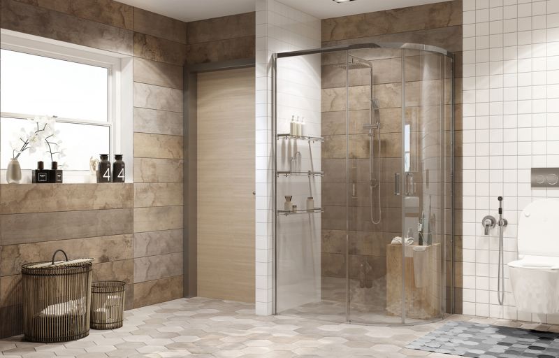 Душевой уголок Ambassador Queen 11011103L 120x80см левый хром/прозрачное
