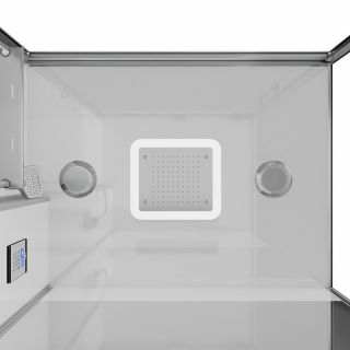 Душевая кабина Black and White Galaxy G8890 160х85 889000 с паром без гидромассажа Душевая кабина Black and White Galaxy G8890 160х85 889000 с паром без гидромассажа