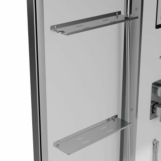 Душевая кабина Black and White Galaxy G8891 100х100 889100 с паром без гидромассажа Душевая кабина Black and White Galaxy G8891 100х100 889100 с паром без гидромассажа