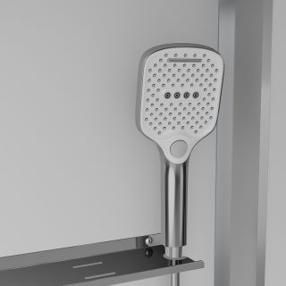 Душевая кабина Black and White Galaxy G8895 100х100 889500 с паром без гидромассажа Душевая кабина Black and White Galaxy G8895 100х100 889500 с паром без гидромассажа