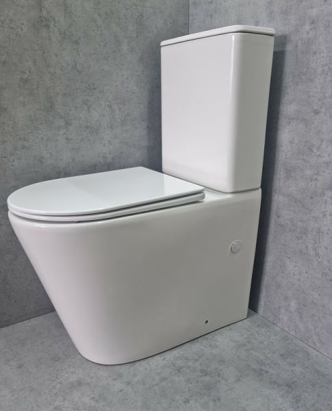 Унитаз CeramaLux TR2178 с бачком и сиденьем Микролифт