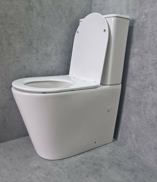 Унитаз CeramaLux TR2178 с бачком и сиденьем Микролифт
