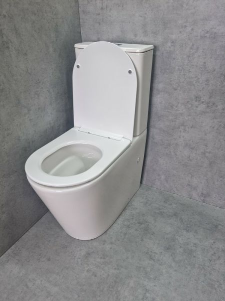 Унитаз CeramaLux TR2178 с бачком и сиденьем Микролифт