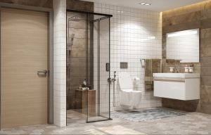 Душевой уголок Ambassador Queen 11011204Black 100x100см чёрный/прозрачное