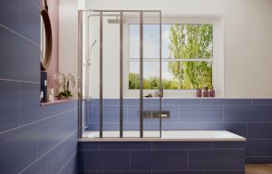 Шторка на ванну Ambassador Bath Screens 16041111L 100см левая хром/прозрачное