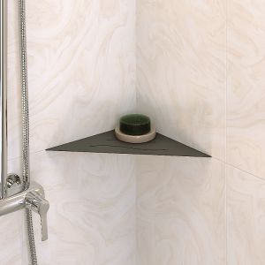 Металлическая полка RGW MT-02B 49279902-04 угловая Черная