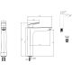 Смеситель для раковины Aquatek Вега AQ1005CR Хром Смеситель для раковины Aquatek Вега AQ1005CR Хром