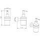 Дозатор для жидкого мыла Aquatek AQ4005CR Хром Дозатор для жидкого мыла Aquatek AQ4005CR Хром