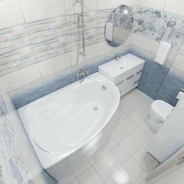 Акриловая ванна Triton Кайли Щ0000048091 150x100 см R белый