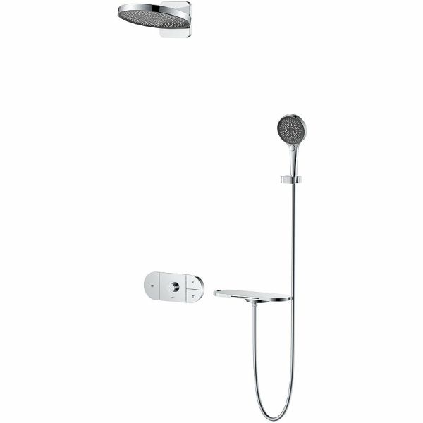 Душевой комплект Vincea Futura VSFW-2F12TCH с термостатом Хром Душевой комплект Vincea Futura VSFW-2F12TCH с термостатом Хром