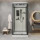 Душевая кабина Niagara Standart ST80/15Q/BL 80x80 см профиль чёрный стекло прозрачное