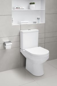 Унитаз напольный Am.Pm SPIRIT 2.0 C708607SC с микролифтом