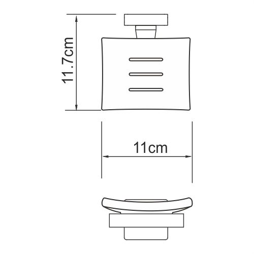 Dill K-3929 Мыльница Dill K-3929 Мыльница