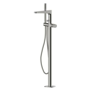 Напольный смеситель для ванны WasserKRAFT Tauber 6421 никель