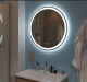 Зеркало со встроенной подсветкой, голосовым управлением и подогревом BelBagno SPC-RNG-700-LED-TCH-SND