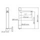 Смеситель для раковины WasserKRAFT Naab 8603H хром