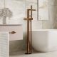 Напольный смеситель для ванны WasserKRAFT Paar 8821 розовое золото