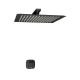 Душевой комплект WasserKRAFT Nuthe A9151.219.162 чёрный матовый