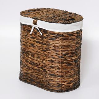 Корзина для белья WasserKRAFT Dill WB-611-L коричневый