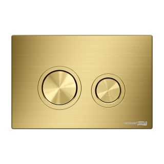 Кнопка смыва WasserKRAFT MG01 золото матовое