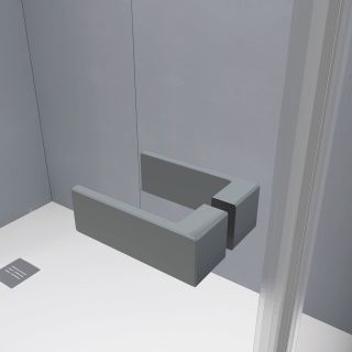 Душевой уголок RGW SV-040Gr 353204028-210 120x80 см профиль серый стекло матовое-сатинат