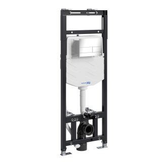 Система инсталляции для унитазов WasserKRAFT Alme 15TLT.010.ME.CH04 с кнопкой смыва