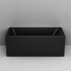 Акриловая ванна Am.Pm Gem W90A-150-070B-A 150x70см чёрный матовый
