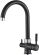 Смеситель для кухни ZORG Steel Hammer SH 713 BLACK CR Смеситель для кухни ZORG Steel Hammer SH 713 BLACK CR